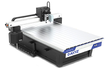 AXYZ CNC router built by AXYZ part of Palm Technology fabrication capabilities