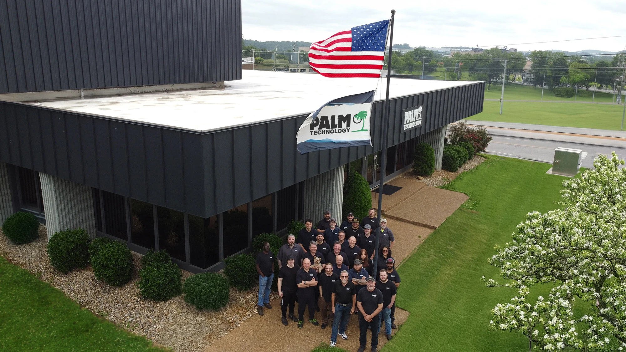 Picture of Palm Technology's team of dedicated professionals with decades of surface finishing experience manufacturing automatic and manual plating lines