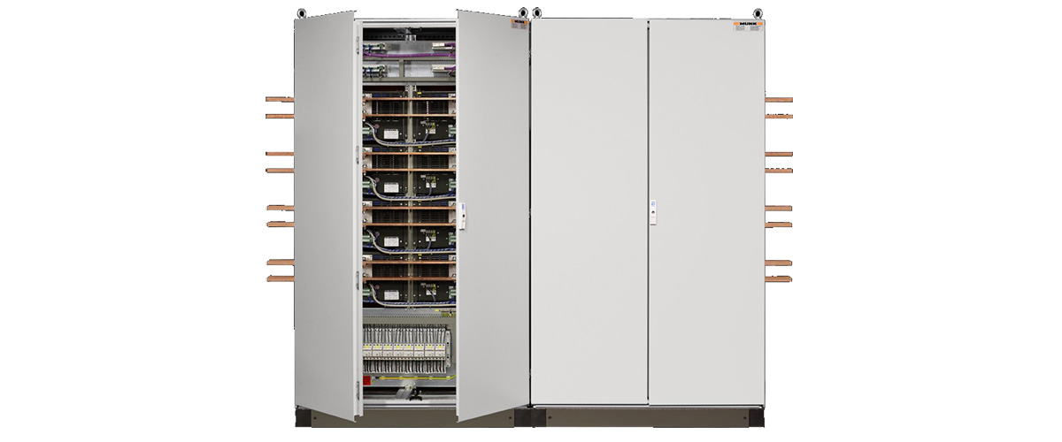 Compact switchmode rectifier offering precise low ripple output for sensitive surface finishing processes.