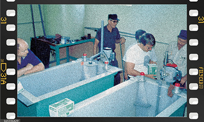 An image from 1987 when Palm Technology was founded of our fabrication back in the day