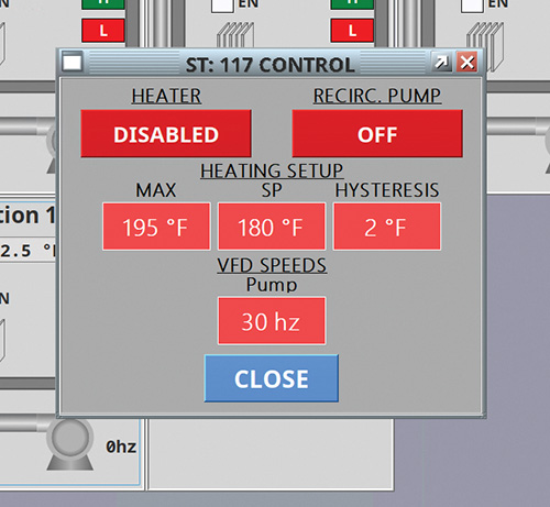 Manual plating line control system by Palm Technology