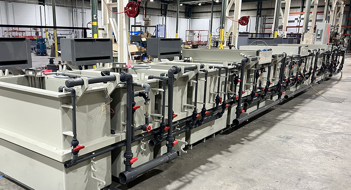 Surface Finishing and Plating line modularization at Palm Technology