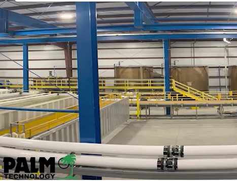 Type II 6 hoist Anodizing Line built by Palm Technology